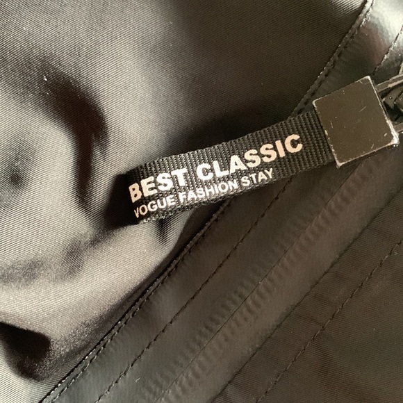 Robinhood Best Classic Vogue Fashion Stay Moda Nellav Coat Men’s Black Size M - Picture 2 of 14